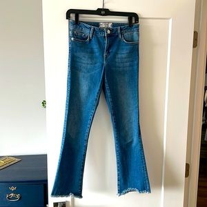 Free People Cropped Flare Jean